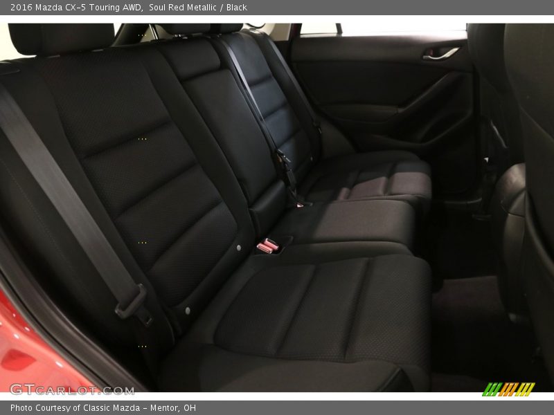 Soul Red Metallic / Black 2016 Mazda CX-5 Touring AWD