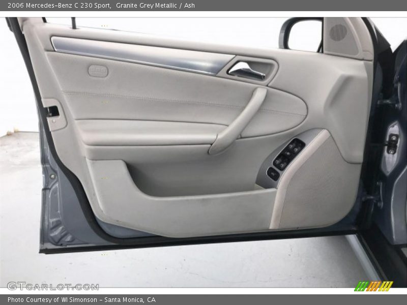 Granite Grey Metallic / Ash 2006 Mercedes-Benz C 230 Sport