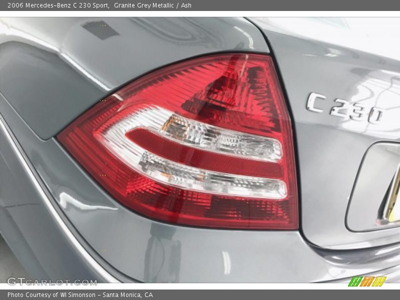 Granite Grey Metallic / Ash 2006 Mercedes-Benz C 230 Sport