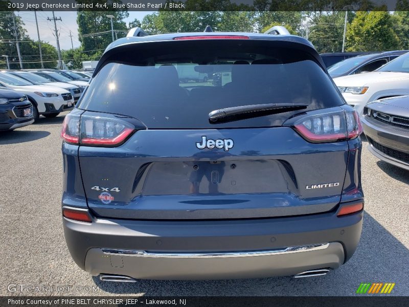 Blue Shade Pearl / Black 2019 Jeep Cherokee Limited 4x4