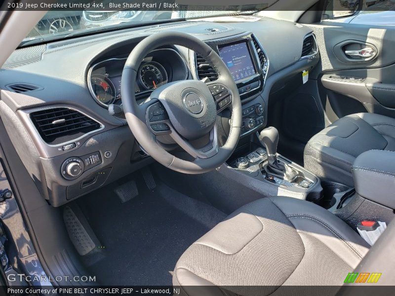 Blue Shade Pearl / Black 2019 Jeep Cherokee Limited 4x4