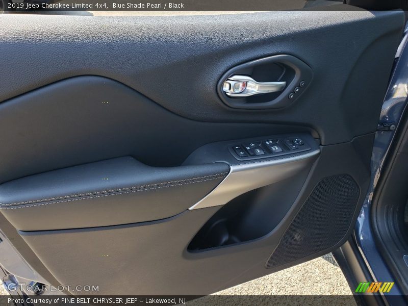 Blue Shade Pearl / Black 2019 Jeep Cherokee Limited 4x4