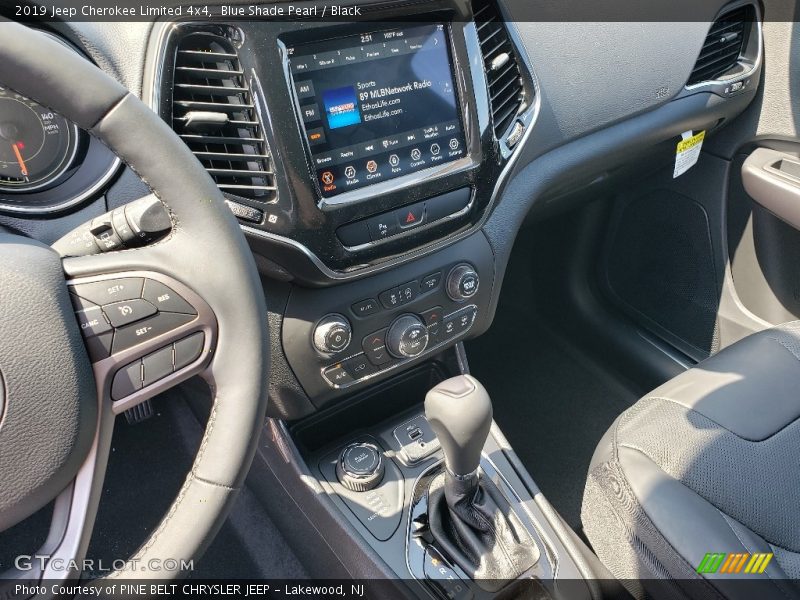 Blue Shade Pearl / Black 2019 Jeep Cherokee Limited 4x4