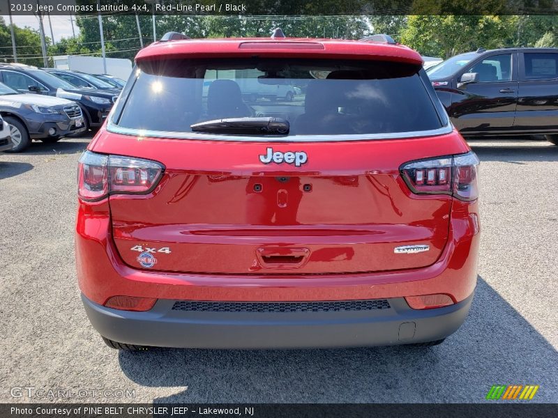 Red-Line Pearl / Black 2019 Jeep Compass Latitude 4x4