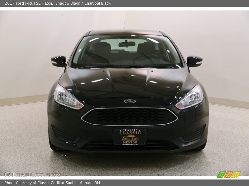 Shadow Black / Charcoal Black 2017 Ford Focus SE Hatch