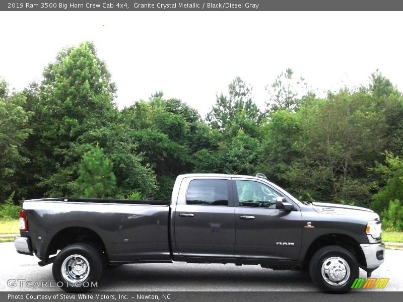 Granite Crystal Metallic / Black/Diesel Gray 2019 Ram 3500 Big Horn Crew Cab 4x4