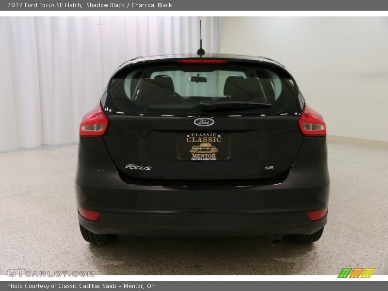 Shadow Black / Charcoal Black 2017 Ford Focus SE Hatch