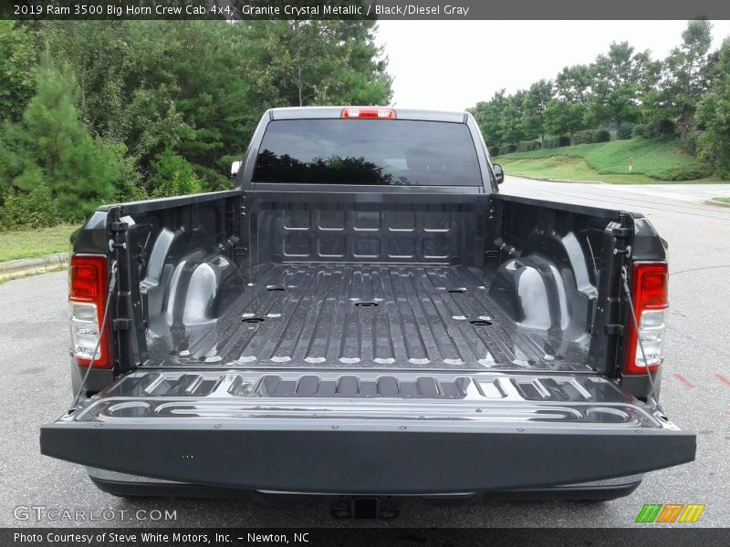 Granite Crystal Metallic / Black/Diesel Gray 2019 Ram 3500 Big Horn Crew Cab 4x4