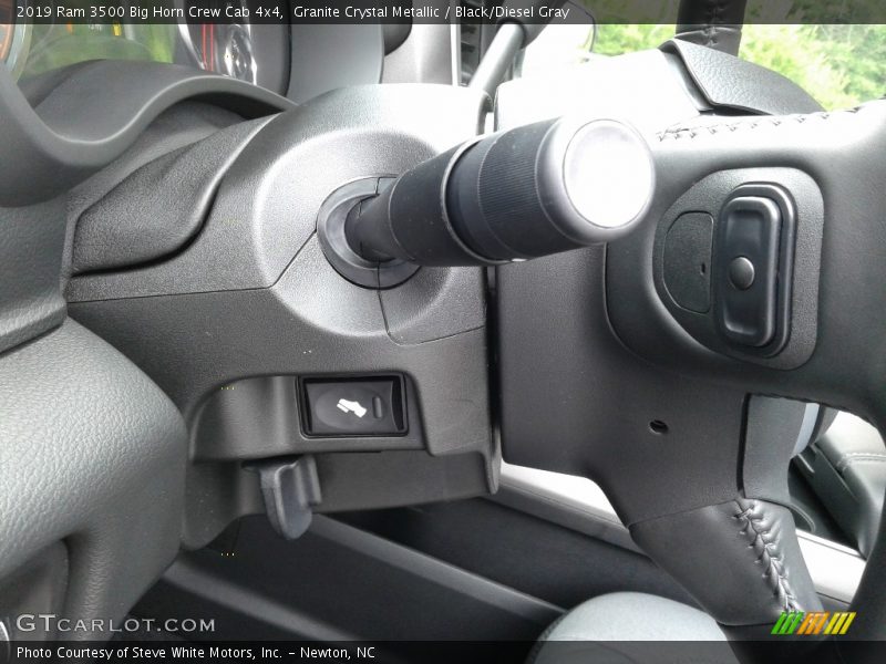 Granite Crystal Metallic / Black/Diesel Gray 2019 Ram 3500 Big Horn Crew Cab 4x4