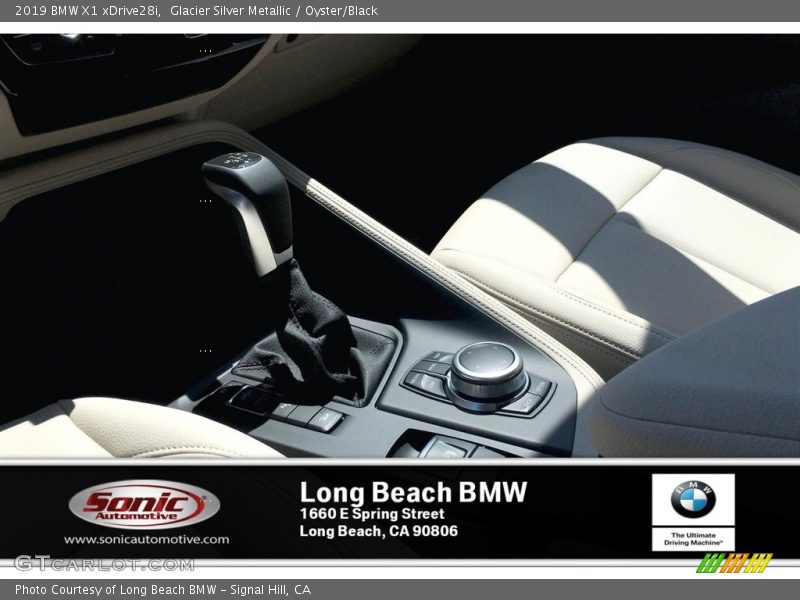Glacier Silver Metallic / Oyster/Black 2019 BMW X1 xDrive28i