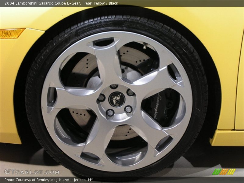 Pearl Yellow / Black 2004 Lamborghini Gallardo Coupe E-Gear