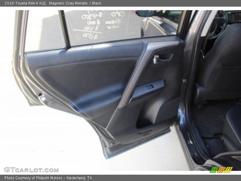 Magnetic Gray Metallic / Black 2016 Toyota RAV4 XLE