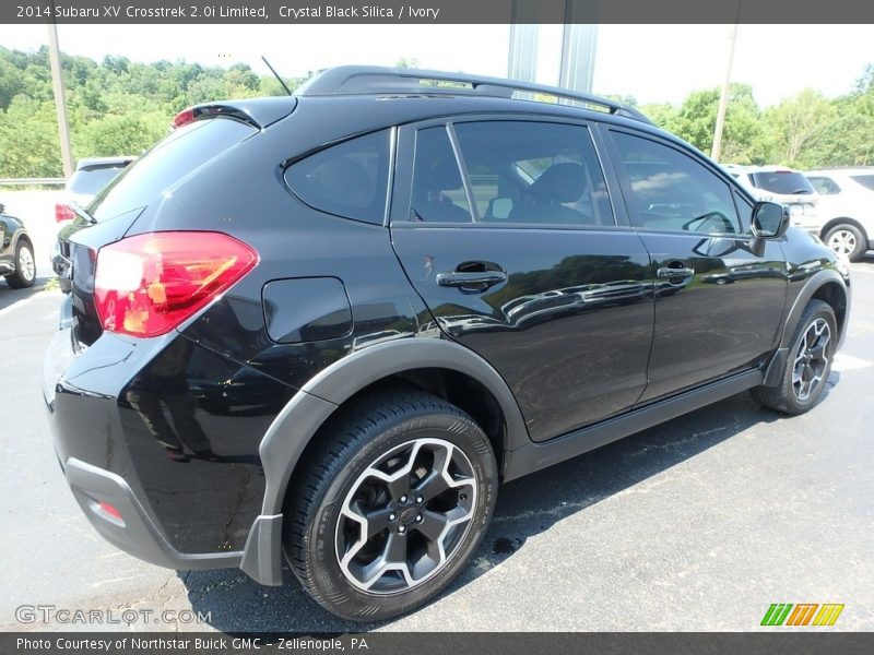 Crystal Black Silica / Ivory 2014 Subaru XV Crosstrek 2.0i Limited