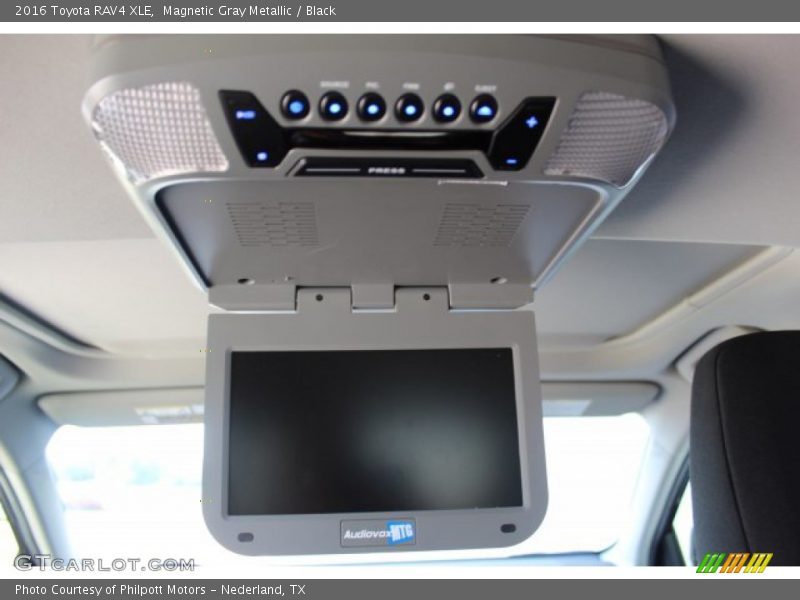 Magnetic Gray Metallic / Black 2016 Toyota RAV4 XLE