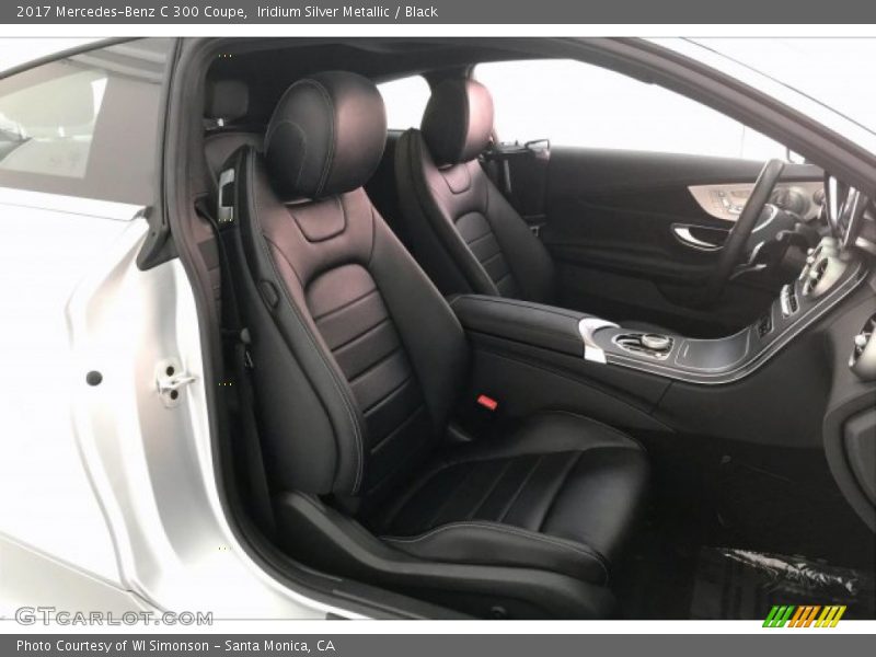 Iridium Silver Metallic / Black 2017 Mercedes-Benz C 300 Coupe