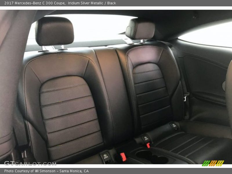 Iridium Silver Metallic / Black 2017 Mercedes-Benz C 300 Coupe