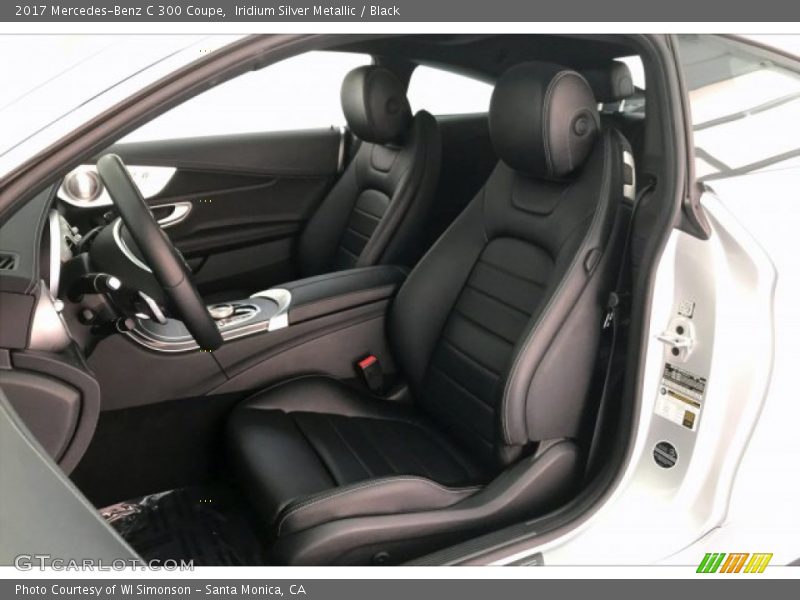 Iridium Silver Metallic / Black 2017 Mercedes-Benz C 300 Coupe