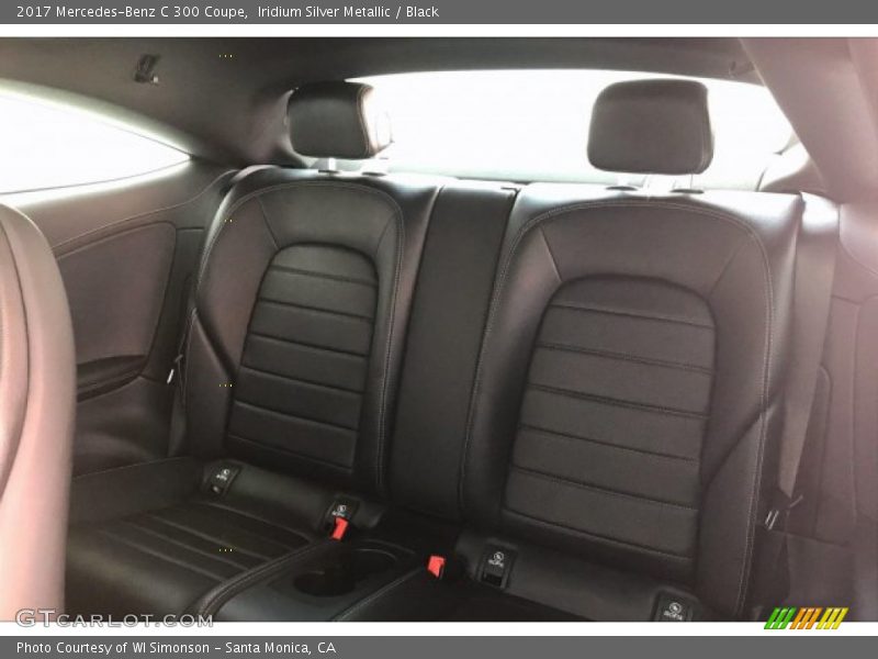 Iridium Silver Metallic / Black 2017 Mercedes-Benz C 300 Coupe