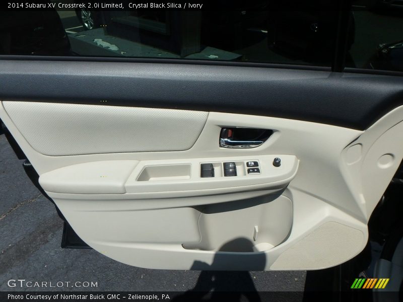Crystal Black Silica / Ivory 2014 Subaru XV Crosstrek 2.0i Limited