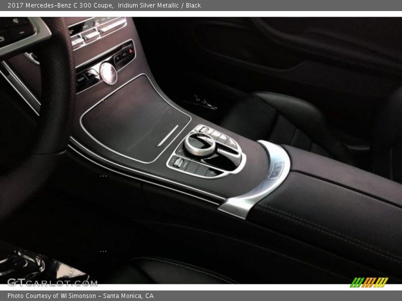 Iridium Silver Metallic / Black 2017 Mercedes-Benz C 300 Coupe