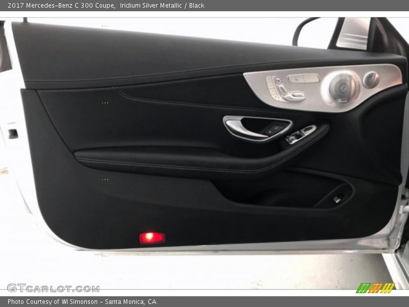Iridium Silver Metallic / Black 2017 Mercedes-Benz C 300 Coupe