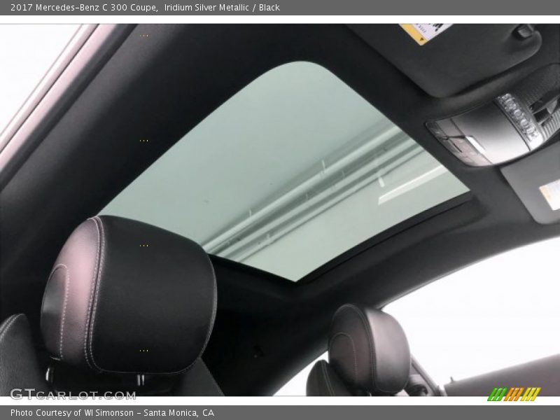 Iridium Silver Metallic / Black 2017 Mercedes-Benz C 300 Coupe
