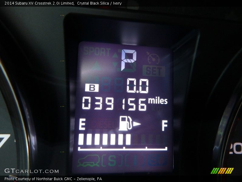 Crystal Black Silica / Ivory 2014 Subaru XV Crosstrek 2.0i Limited