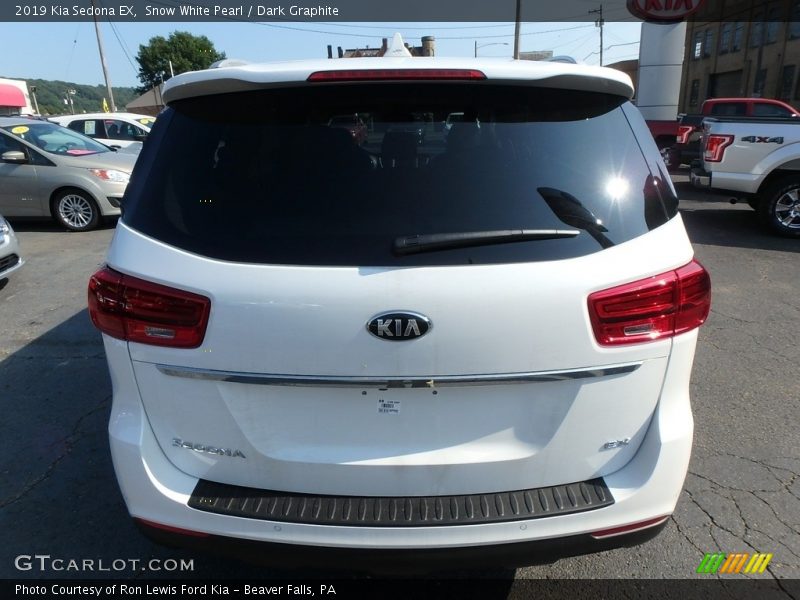 Snow White Pearl / Dark Graphite 2019 Kia Sedona EX