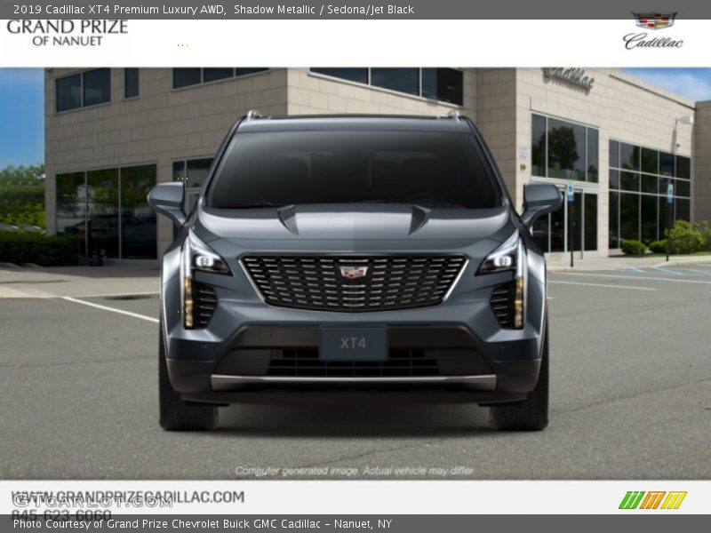 Shadow Metallic / Sedona/Jet Black 2019 Cadillac XT4 Premium Luxury AWD