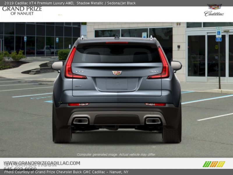 Shadow Metallic / Sedona/Jet Black 2019 Cadillac XT4 Premium Luxury AWD