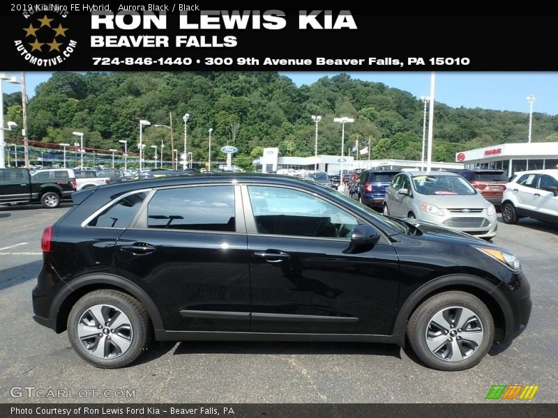 Aurora Black / Black 2019 Kia Niro FE Hybrid