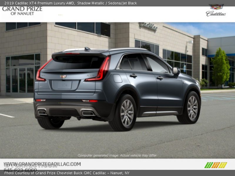 Shadow Metallic / Sedona/Jet Black 2019 Cadillac XT4 Premium Luxury AWD