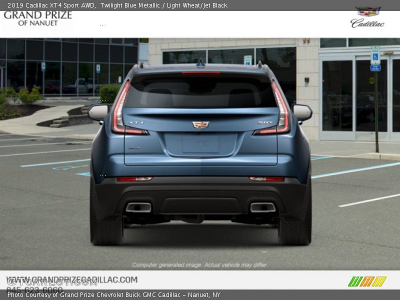 Twilight Blue Metallic / Light Wheat/Jet Black 2019 Cadillac XT4 Sport AWD