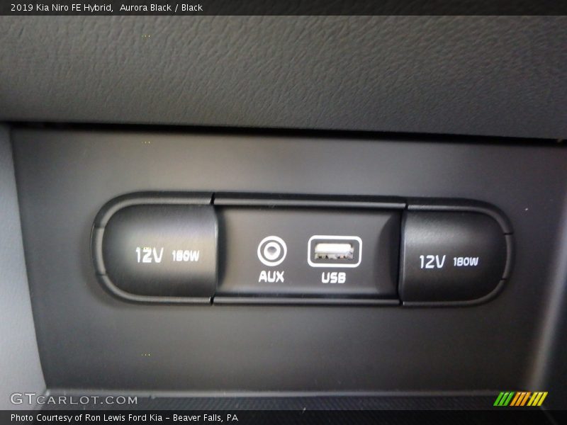 Aurora Black / Black 2019 Kia Niro FE Hybrid