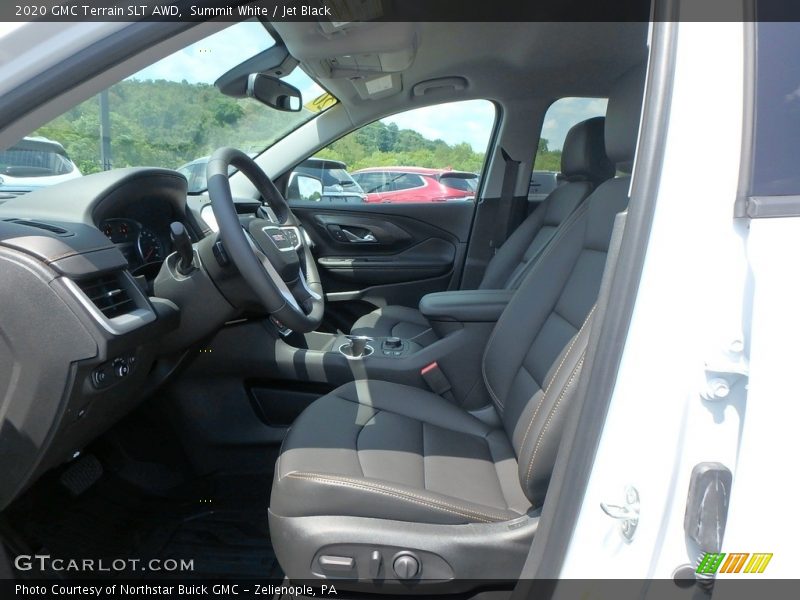 Summit White / Jet Black 2020 GMC Terrain SLT AWD