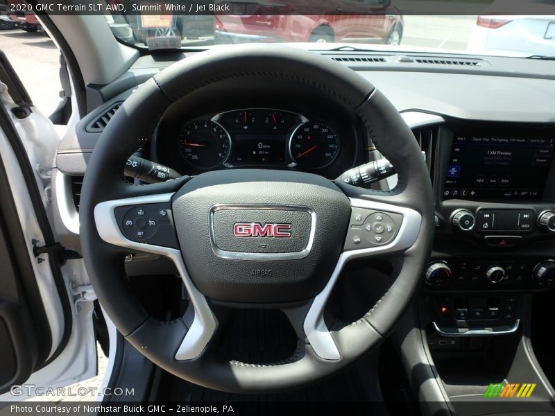 Summit White / Jet Black 2020 GMC Terrain SLT AWD