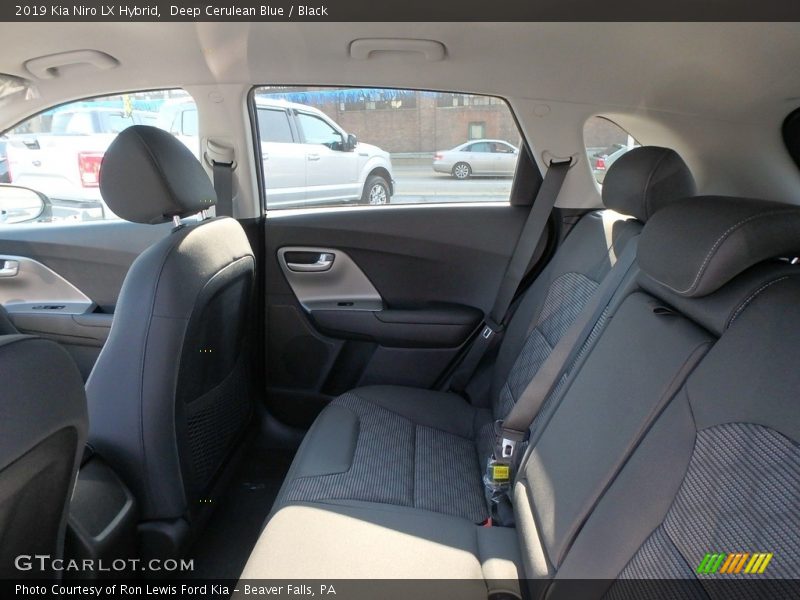 Deep Cerulean Blue / Black 2019 Kia Niro LX Hybrid