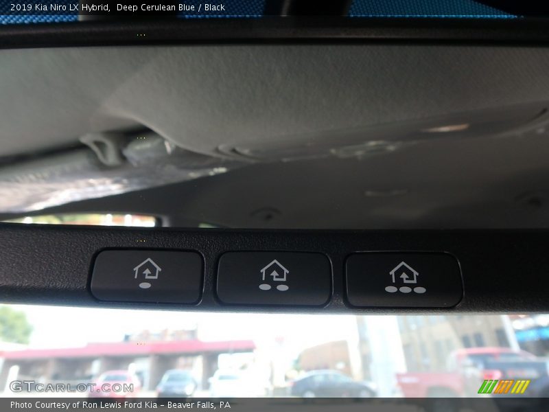 Deep Cerulean Blue / Black 2019 Kia Niro LX Hybrid