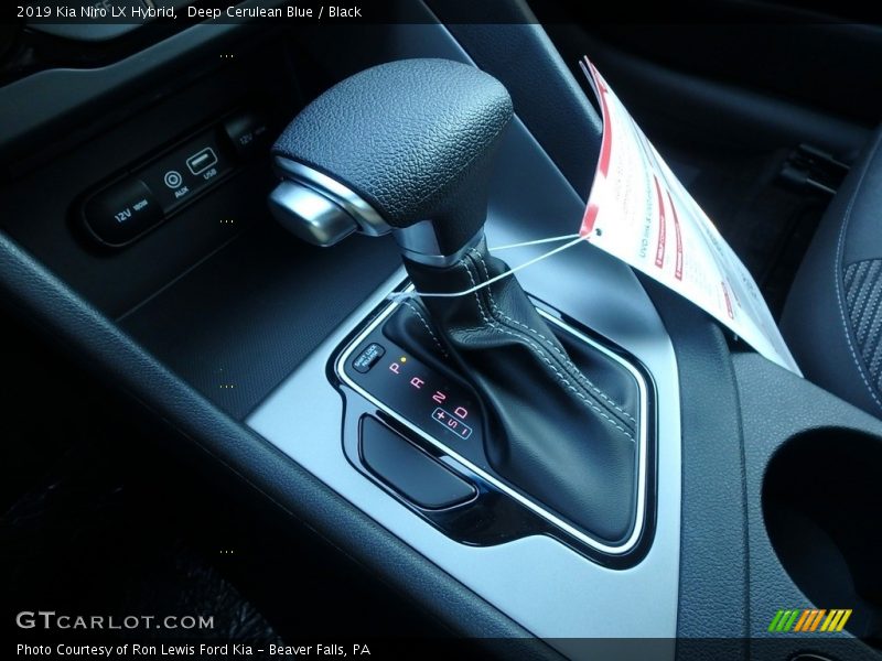 Deep Cerulean Blue / Black 2019 Kia Niro LX Hybrid