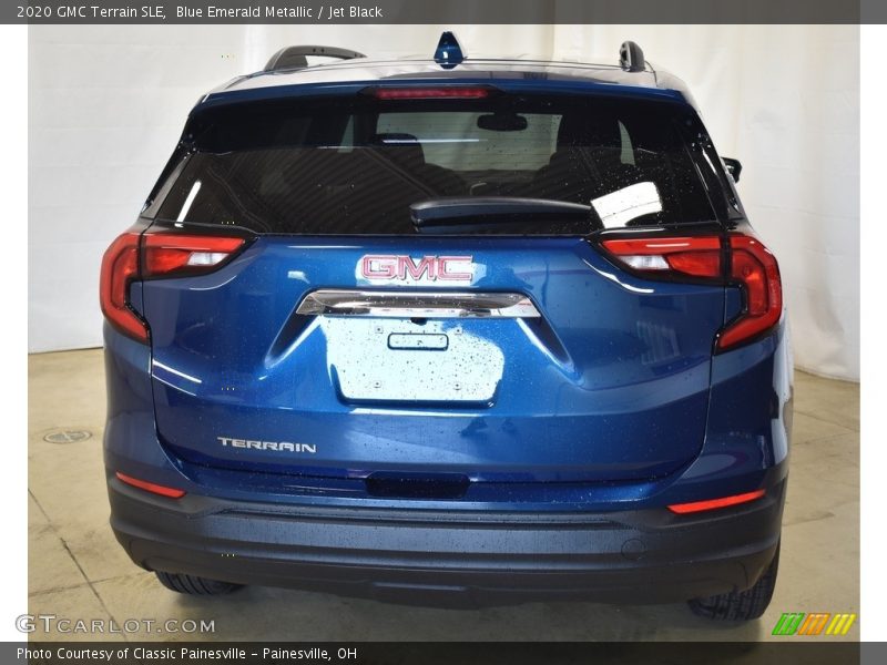 Blue Emerald Metallic / Jet Black 2020 GMC Terrain SLE