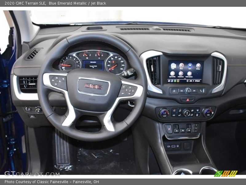 Blue Emerald Metallic / Jet Black 2020 GMC Terrain SLE