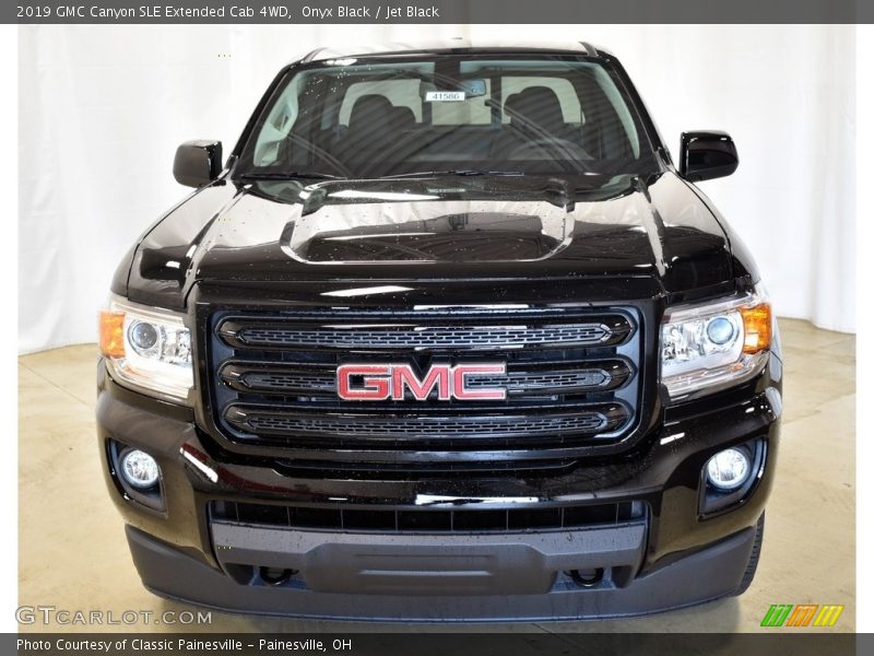 Onyx Black / Jet Black 2019 GMC Canyon SLE Extended Cab 4WD
