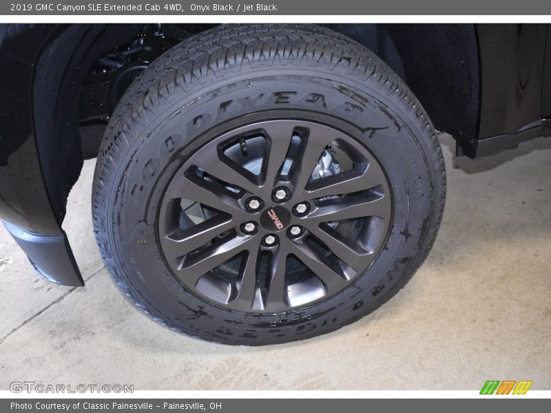 Onyx Black / Jet Black 2019 GMC Canyon SLE Extended Cab 4WD