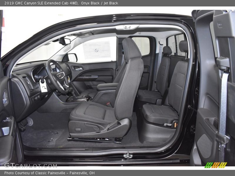 Onyx Black / Jet Black 2019 GMC Canyon SLE Extended Cab 4WD