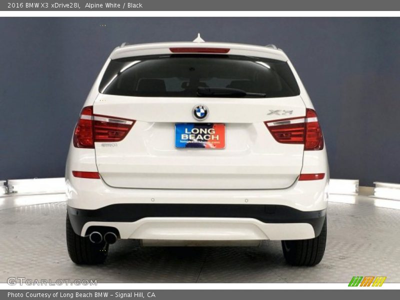 Alpine White / Black 2016 BMW X3 xDrive28i