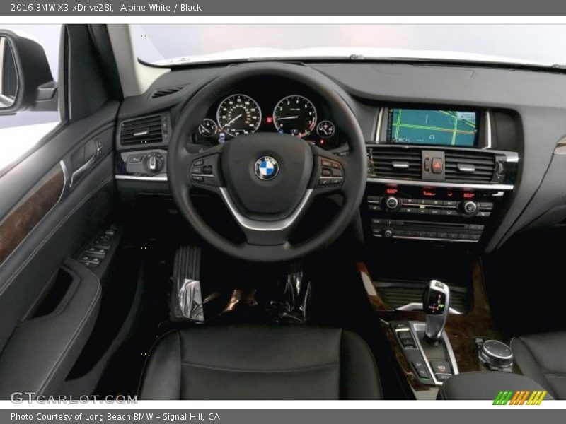 Alpine White / Black 2016 BMW X3 xDrive28i