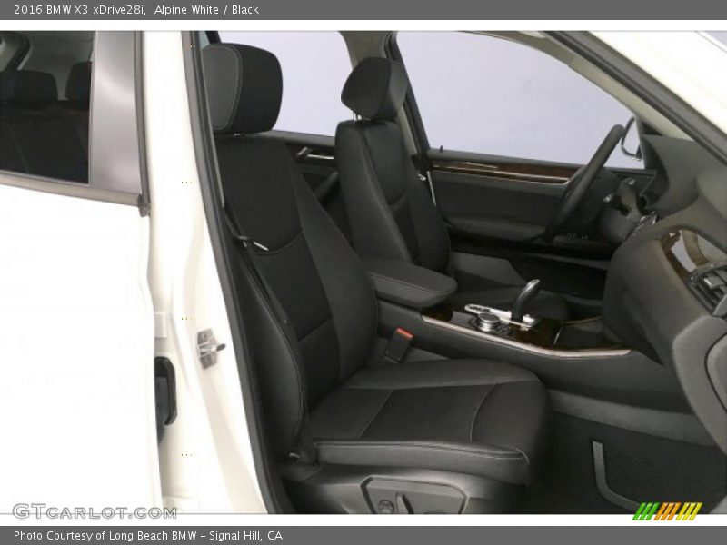 Alpine White / Black 2016 BMW X3 xDrive28i