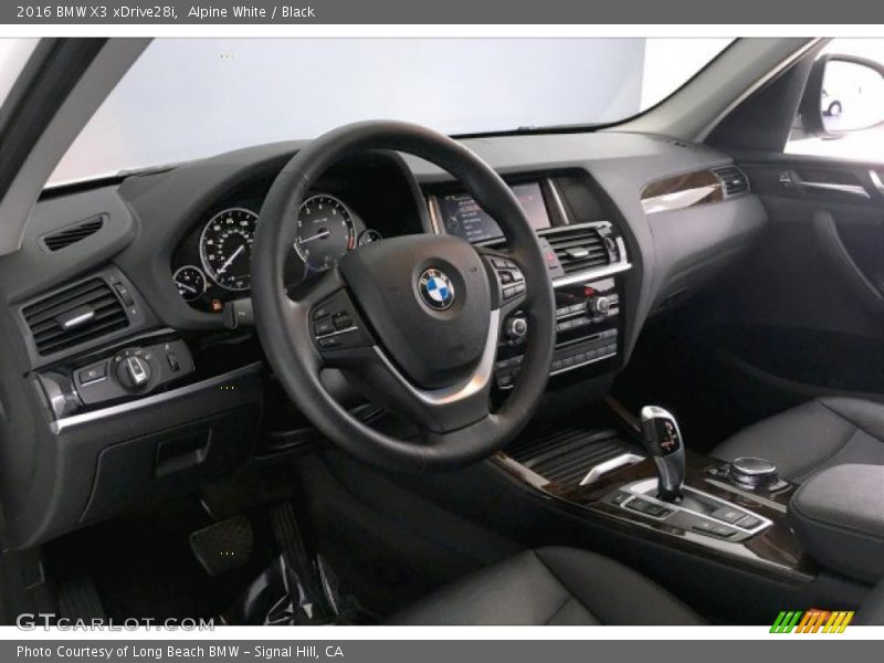 Alpine White / Black 2016 BMW X3 xDrive28i