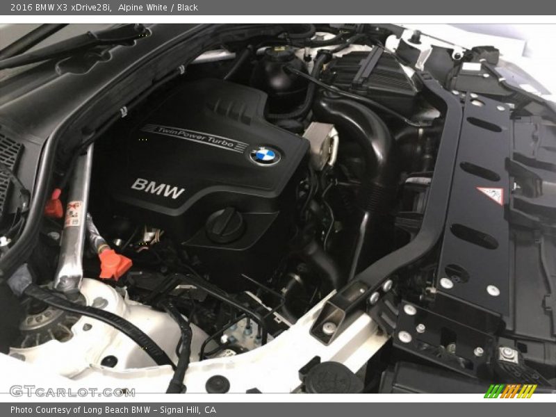 Alpine White / Black 2016 BMW X3 xDrive28i