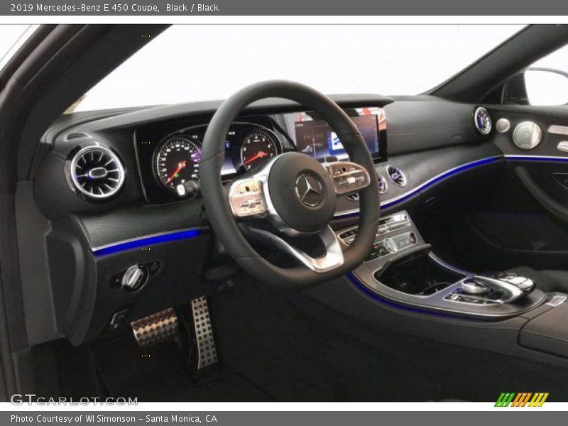 Black / Black 2019 Mercedes-Benz E 450 Coupe